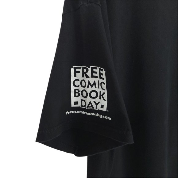 Marvel Infinity T Shirt Sz XL Free Comic Book Day May 4th 2013 Black Mad Engine - Picture 6 of 8